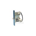 MIWA U9AUTW−2 通用口/非常口用電気錠(機能切替型 BS76mm扉厚33〜41mm外側 シリンダー付W型ノブ/内側 サムターンなしW型ノブキー3本