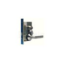 GOAL P−EUR(T)−5NU シルバー色(11S)バックセット76mm扉厚38〜43mm通用口/非常口用電気錠(機能切替型)キー3本付き 【在庫品】N★0...