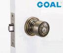 【4】GOAL GFアンティック・インテグラル錠フロントサイズ 130×25タイプ(フロントナンバー G No.2)刻印 GOAL GF■標準キー3本付き■【送料無料】(4)