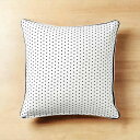 【10%OFFクーポン対象】【中古】クッションカバー IKEA イケア おしゃれ 40×40 40cm カバーのみ ドット柄 水玉柄 かわいい 模様 柄物 オシ...