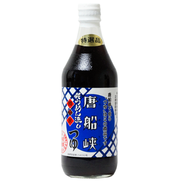 【送料無料】　鱒乃家 めんつゆ 500ml×15本(1ケース)　そうめん流しつゆ 鹿児島 唐船峡 麺つゆ ギフト