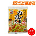 五木食品 五木庵カレーうどん ねぎ・にんじん入り カレースープ付 5袋セット 九州 熊本 五木食品