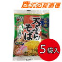 五木食品 五木庵 天ぷらそば 麺 特製スープ付 5袋セット 