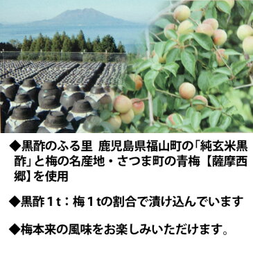 【送料無料】　くろず屋 さつま梅黒酢 710ml×12本入り(1ケース)　福山町【純玄米黒酢】とさつま町の【薩摩西郷梅】使用