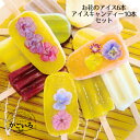 お花のアイス6本・アイスキャンディー10本セット<たいやき絲や>
