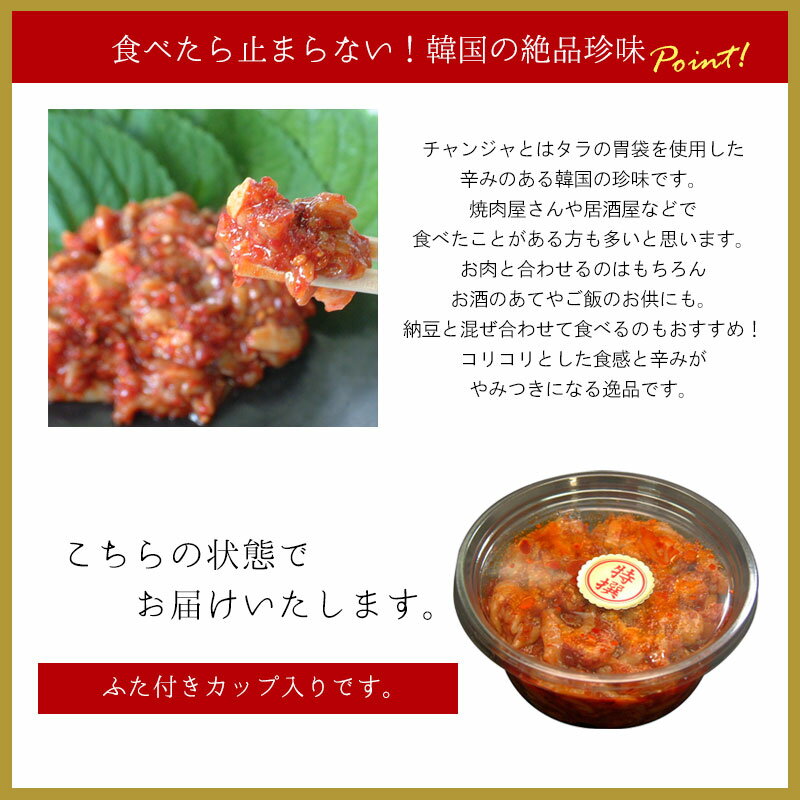 コリアンチャンジャ 150g ▼韓国食材 韓国 コリア 本場の味 キムチ スルメ 珍味 一品 焼肉 焼き肉 鉄板焼 BBQ バーベキュー 鍋 キムチ鍋 パーティー あす楽