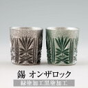 錫 タンブラー オンザロック 緑漆加工 黒漆加工 200ml 日本製 桐箱入り 薩摩錫器 名入れ シンプル ギフト プレゼント 贈り物 贈答品 贈答用 贈答 記念品 記念 お祝い 誕生日 還暦 長寿 送料無料 岩切美巧堂 かごしまや 父の日 母の日