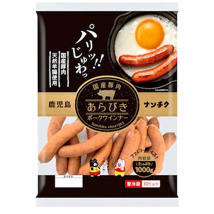 ウインナー ソーセージ 国産 豚肉 肉 ギフト 贈答 新着商品 2 かごしまや あらびきポークウインナー 送料無料 ナンチク 1000g × ウインナー ソーセージ 国産 豚肉 肉 ギフト 贈答 新着商品 2 かごしまや あらびきポークウインナー 送料無料 ナンチク 1000g ×
