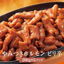 ホルモン ミックス やみつきホルモン ピリ辛 200g × 5パック 焼肉 豚 豚肉 肉 ギフト セット 贈答 送料無料 ナンチク かごしまや