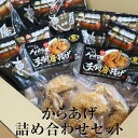 唐揚げ 冷凍 からあげ 恵屋 詰め合わせ セット 手羽 から揚げ 5本 170g 醤油 から揚げ 160g 旨塩 から揚げ 160g とり皮 ぬれせんべい 120g レンジ 宮崎 マスコ かごしまや