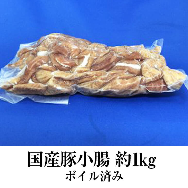 国産豚 小腸 約1kg × 1