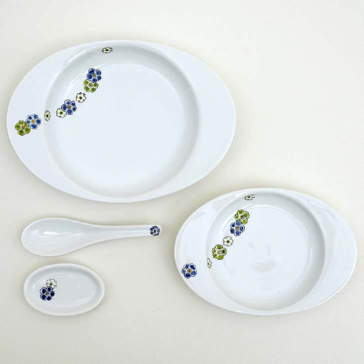 有田焼お食い初め食器セット男の子おくいぞめ陶磁器名入れ日本製手描き肥前赤絵窯元鷹巣かごしまや