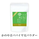 青 パパイヤ かのや 有機（実） パウダー 50g パパイヤ酵素 酵素 無添加 国産 鹿児島 グリーンファースト よかど市 かごしまや その1