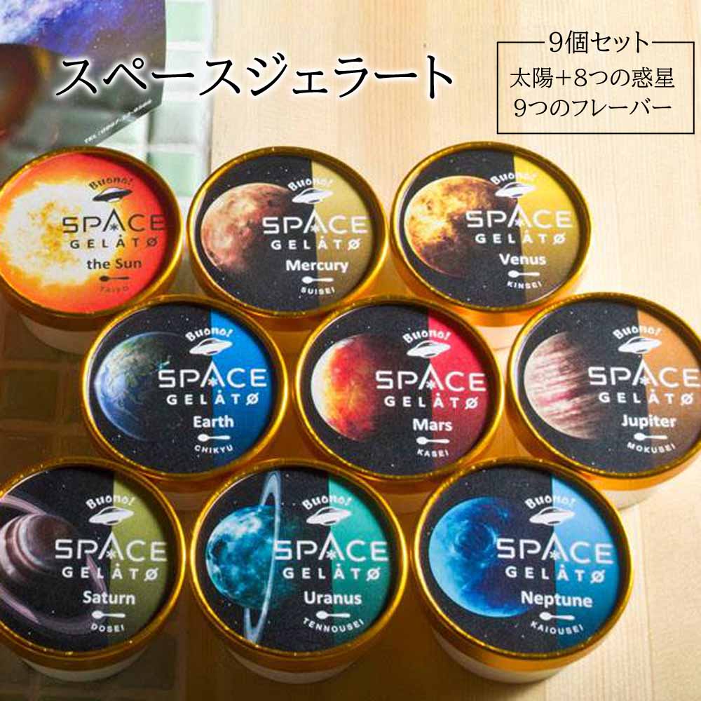 種子島　スペースジェラート9個セット 詰め合わせ アイス ギフト 宇宙 お取り寄せ 送料無料 鹿児島 HOPE かごしまや 父の日