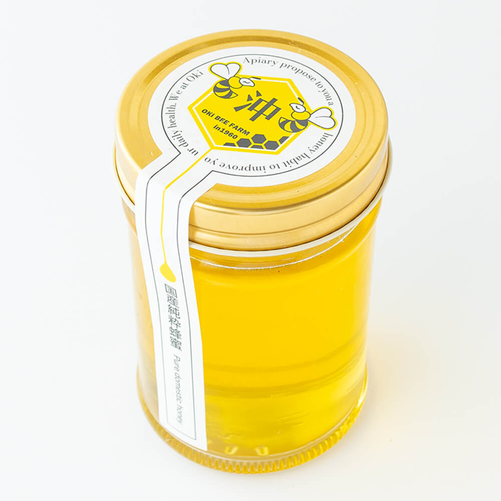 Mật ong nguyên chất Mật ong 200g/420g/600g/1kg Mật ong nội địa thơm ngon được khuyên dùng Ngọt họng Trà đen Nhiệt độ phòng Oki Bee Farm Tabigourmet - 2