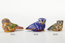 七宝焼き ふくろう※1点のみの価格です。6415 (約)幅10.0×奥行き5.0×高さ6.1cm6416 (約)幅9.4×奥行き5.0×高さ6.0cm6418 (約)幅7.2×奥行き4.1×高さ4.8cm