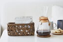 かごや×Bnei coffee コラボ 3点セット(かごやオリジナルブレンド珈琲豆100g/透かし編みのくるみ籠/花編みのマット)※ご注文をいただいてからの焙煎...