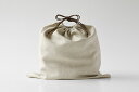 リネン巾着袋(中サイズ)サイズ 幅約41cm 縦約42cm マチなしメール便対応 1枚まで インナーバッグ バッグインバッグ