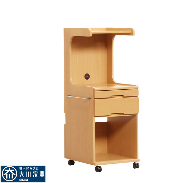 10%offクーポン配布中 床頭台 医療 介護 チェスト キャビネット キャスター付 国産 日本製 ミドルタイプ 木製 ベッドサイド 収納 収納家具 家具 サイドテーブル 医療施設 介護施設 福祉施設 寝室 大川家具Matsumoto 北欧 送料無料 楽天 通販 アウトレット価格並