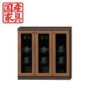 キャビネット チェスト 幅90 本収納 国産 収納家具 完成品 食器収納 送料無料 楽天 通販 アウトレット価格並