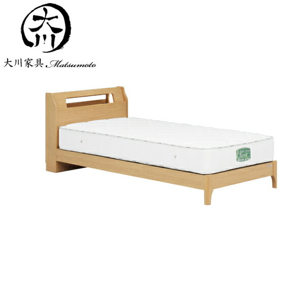 15%offクーポン配布中 ベッド ベット セミダブル セミダブルベッド フレーム ベッドフレーム 120幅 幅120cm 木製 おしゃれ オシャレ 北欧 シンプル モダン ナチュラル色 材質 アルダー無垢 Lキャビタイプ 大川家具Matsumoto 送料無料 通販 アウトレット価格並