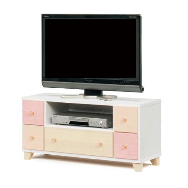 テレビ台 テレビボード TVボード ローボード 95幅 幅95cm TV台 AV収納 AVラック テレビラック AV収納家具 脚付き 引出し 北欧 シンプル モダン おしゃれ カラフル 材質 桐材 送料無料 楽天 通販 アウトレット価格並