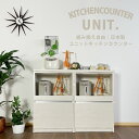 【1日限定15%off】キッチンカウンター カウンター 日本