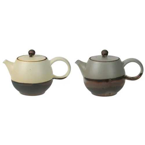 【送料無料】窯変掛分（ようへんかけわけ）ポット 網付 / 急須 ポット ティーポット 茶こし付 食器 和食器 波佐見焼 贈り物 プレゼント ギフト