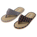 【季節限定】麻中鼻緒スリッパL