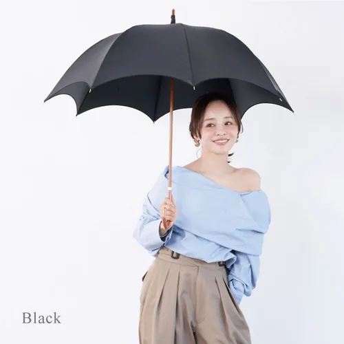 pink trick 全天候シックパラソル ブラック