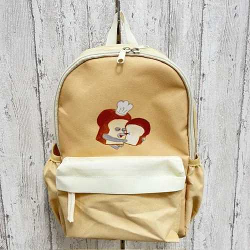 パンどろぼう リュック ベージュ/パンどろぼう デイパック リュック ベージュ マルヨシ キッズリュック..