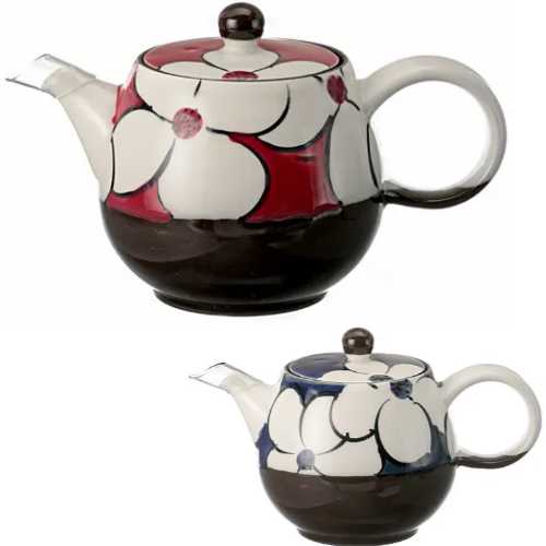 【送料無料】らんまん Mポット / 急須 ポット ティーポット 茶こし付 波佐見焼