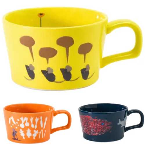 スープカップ / レオ・レオニ 絵本作家 スイミー フレデリック デザイナー 小学校 教科書 美濃焼