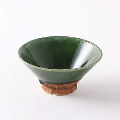 織部くし目飯碗/Oribe茶碗ご飯...