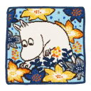 ムーミン 【メール便可】MOOMIN シェニールミニタオル「インブルーム」/シェニール織 /シェニールタオル/シェニールタオルハンカチ/ミニタオルハンカチ/北欧/丸眞/キャラクター