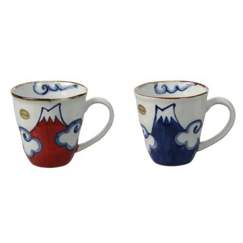 富岳マグカップ / 富士山 食器 マグ カップ 波佐見焼 ギフト