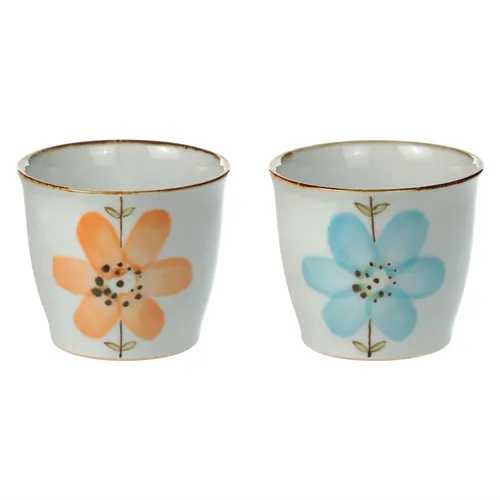 釉彩花 マルチカップ / 食器 カップ コップ ボウル 鉢 お猪口 波佐見焼 翔芳窯 ギフト プレゼント 贈り物