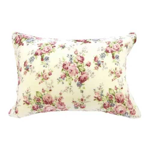 【メール便可】やわ肌 枕カバー マリー / やわ肌ガーゼ 二重ガーゼ ダブルガーゼ 薄い 薄手 ふんわり やわらか 薔薇モチーフ 薔薇雑貨