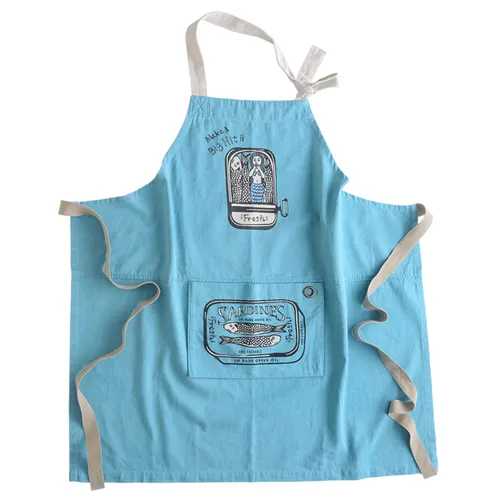 【メール便可】【エプロン】PAP オイルサーディン エプロン BL / AND PACKABLE アンドパッカブル サロン エプロン パッカブルエプロン 折りたたみ コンパクト ポケットに収納 キッチンウエア