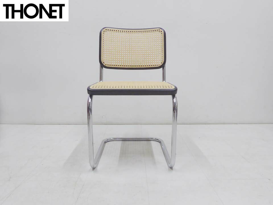 展示品 未使用品■THONET トーネット■カンティレバーチェア S32V ブラック