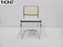 展示品 未使用品■THONET トーネット■カンティレバーチェア S32V ダークブラウン タグ付