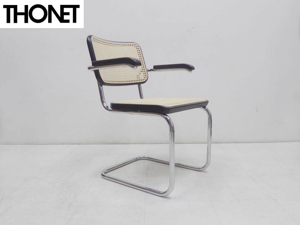 展示品 未使用品■THONET トーネット■カンティレバーチェア S64V ブラック