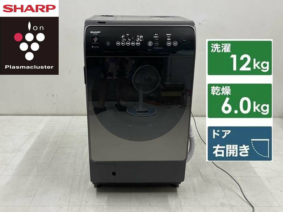 楽天市場】シャープ ドラム式洗濯乾燥機 ES-X12C-SLの通販