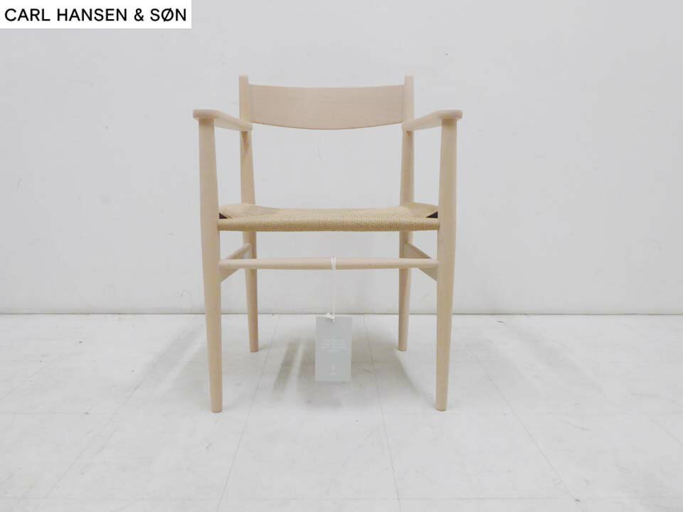 新品未使用品■Carl Hansen&Son カールハンセン＆サン■CH37 ダイニングチェア ビーチ材 ソープナチュラルペーパーコード タグ付