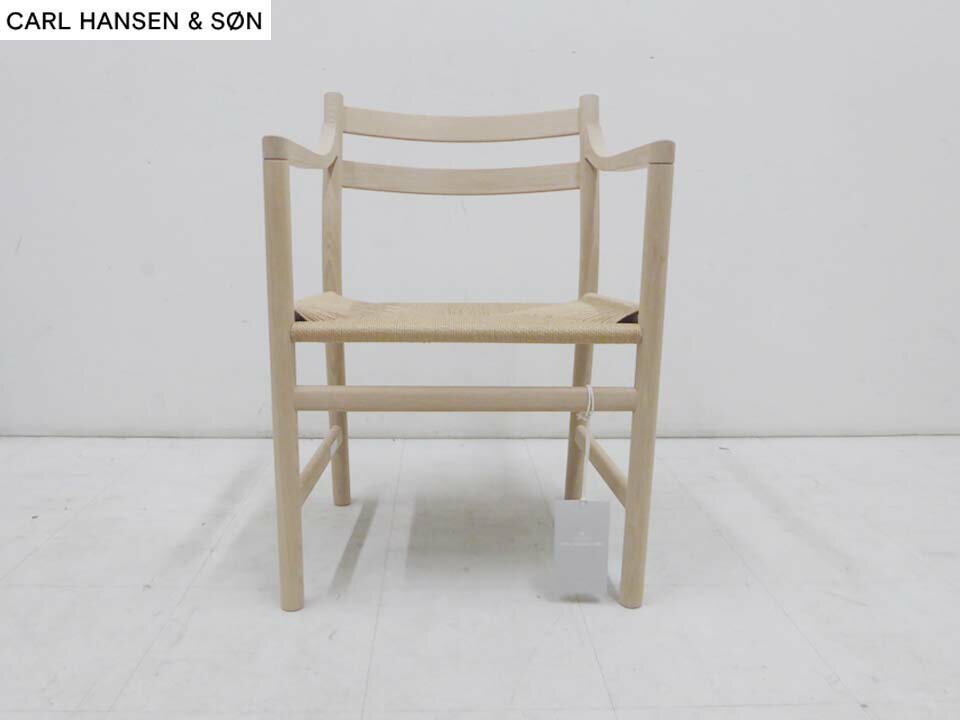 新品未使用品■Carl Hansen&Son カールハンセン＆サン■CH46 ダイニングチェア オーク材 ソープナチュラルペーパーコード タグ付