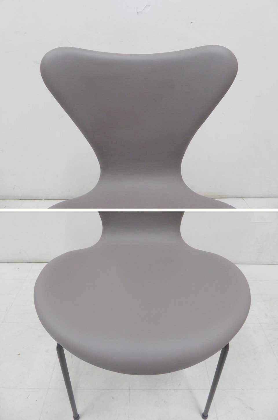 未使用 正規品■FRITZ HANSEN フリッツハンセン■2024年製 SERIES7 セブンチェア フルパディング 本革 Essential Leather エッセンシャルレザー ラーバ ダイニングチェア タグ付-4 [3]