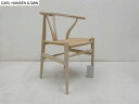 未使用品 正規品■CARL HANSEN&SON カールハンセン&サン■CH24 Yチェア オーク材 ソープ仕上げ ナチュラル ペーパーコード Hans J W...