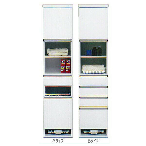 price down 完成品 国産品 ランドリーボックス 幅40cm 開き戸 すきま家具 隙間家具 スリムボードスリム..