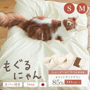 5%クーポン 5/8-5/12 ペットベッド もぐるにゃん ペットの羽毛布団 カバー付き Sサイズ Mサイズ ねこ 3way トンネル状 お布団 クッション ふかふか ベット キャット 猫用 イヌ用 ネコ 小型犬 …