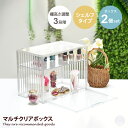 【MAX50%OFF! 10/24 20:00 ~ 20:59まで★】コレクションケース フィギュアケース ディスプレイ 卓上 扉付き 高さ調整 可動棚 透明 見せる収納 コスメ 化粧品 フィギュア コレクション 飾り 小物 幅37 グッズ収納 デスク上 ボックス 本棚